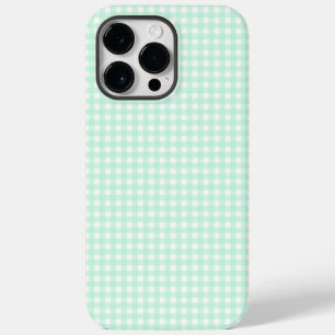 F & L Green Gingham Case-Mate iPhone 14 Pro Max Hoesje