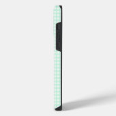 F & L Green Gingham iPhone Hoesje (Linkerkant)