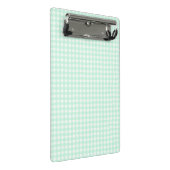 F & L Green Gingham Mini Klembord (Schuin)