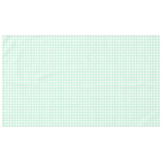 F & L Green Gingham Tafelkleed (Voorkant (Horizontaal))