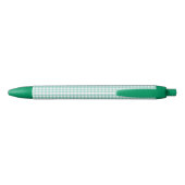 F & L Green Gingham Zwarte Inkt Pen (Achterkant)