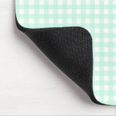 F & L Groene Gingham Muismat (Hoek)