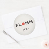F L + M M 1923 RONDE STICKER (Envelop)