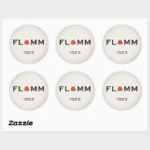 F L + M M 1923 RONDE STICKER (Vel)