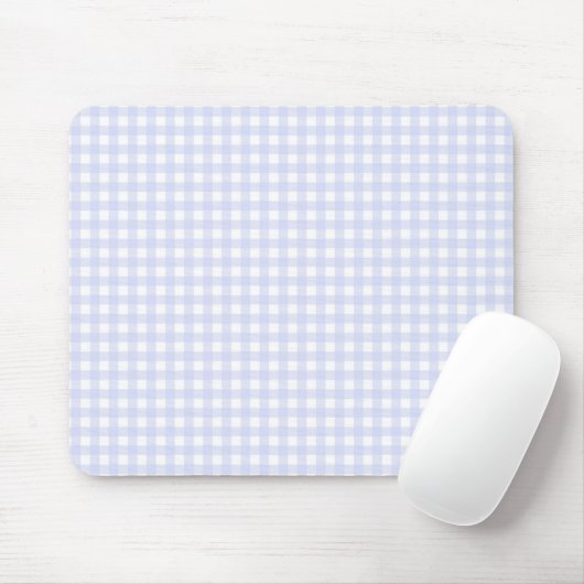 F & L Paarse Gingham Muismat (Met muis)