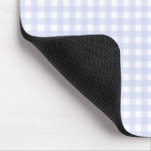 F & L Paarse Gingham Muismat (Hoek)