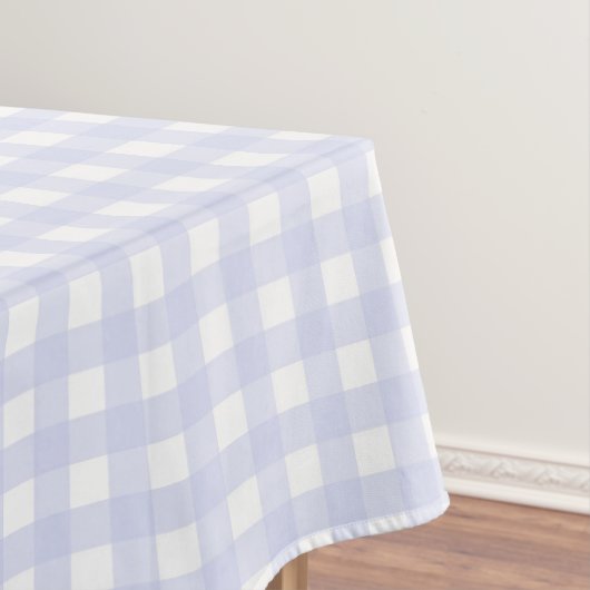 F & L Paarse Gingham Tafelkleed (Voorbeeld)
