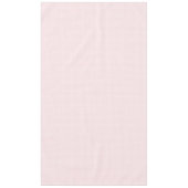 F & L Pastel Pink Gingham Tafelkleed (Voorkant)