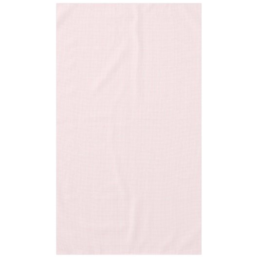 F & L Pastel Pink Gingham Tafelkleed (Voorkant)