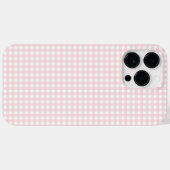 F & L Peach Gingham Case-Mate iPhone Case (Achterkant (horizontaal))