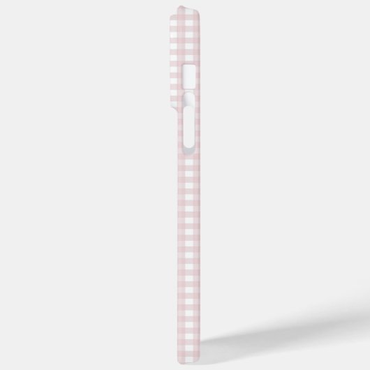 F & L Peach Gingham Case-Mate iPhone Case (Achterkant / Links)