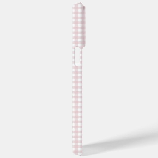 F & L Peach Gingham Case-Mate iPhone Case (Achterkant / Rechts)