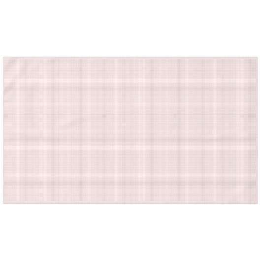 F & L Peach Gingham Tafelkleed (Voorkant (Horizontaal))