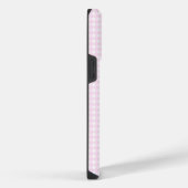F & L Pink Gingham iPhone Hoesje (Rechterkant)
