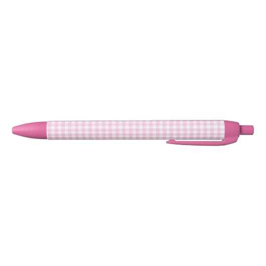 F & L Roze Gingham Pen (Bodem)