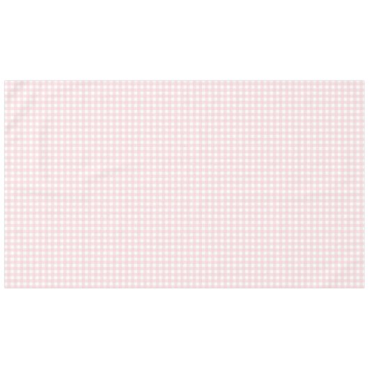 F & L Tan Gingham Tafelkleed (Voorkant (Horizontaal))