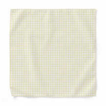 F & L Yellow Gingham
