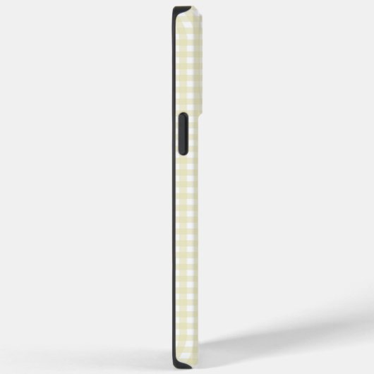 F & L Yellow Gingham Case-Mate iPhone Case (Achterkant / Rechts)