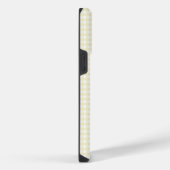 F & L Yellow Gingham iPhone Hoesje (Rechterkant)