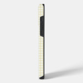 F & L Yellow Gingham iPhone Hoesje (Linkerkant)