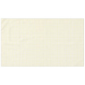 F & L Yellow Gingham Tafelkleed (Voorkant (Horizontaal))