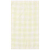 F & L Yellow Gingham Tafelkleed (Voorkant)