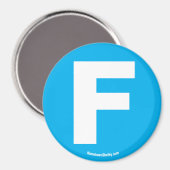 F MAGNEET (Voorkant / Achterkant)