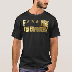 F Me I&X27;M beroemd - Ibiza Party Pacha Gold T-shirt