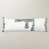 F Monogram Lichaamskussen (Voorkant)