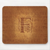F monogram muismat (Voorkant)