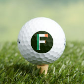 F Monogram over de Ierse vlag ssf gbt Golfballen (Insitu Shirt)