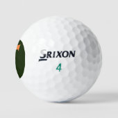 F Monogram over de Ierse vlag ssf gbt Golfballen (Logo)