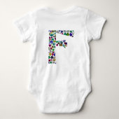 F Monogram Romper (Achterkant)
