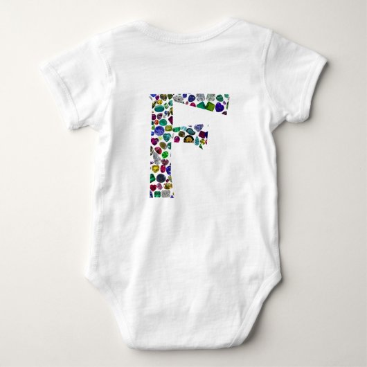 F Monogram Romper (Achterkant)