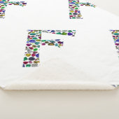 F Monogram Sherpa Deken (3/4)