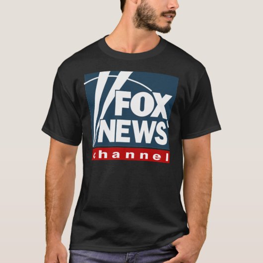 F O X NEWS Logo Klassieke T-Shirt (Voorkant)