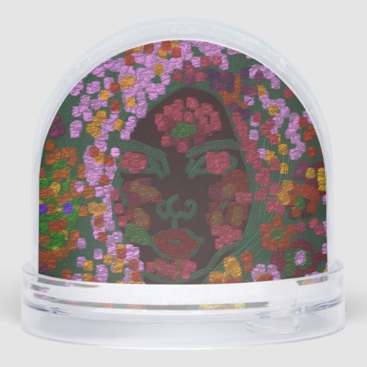 F!oral Bride Sneeuwbol (Achterkant)