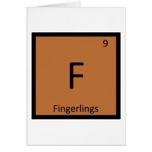 F - Periodiek tabelsymbool voor vingerlaschemicali