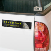 F R E E D O M! Bumpersticker niet wijzigen (Op Truck)
