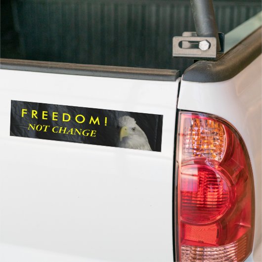 F R E E D O M! Bumpersticker niet wijzigen (Op Truck)