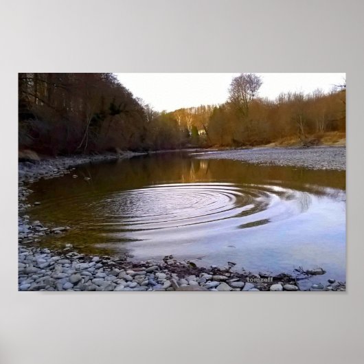 F R I E D E N am Fluss - Poster (Voorkant)