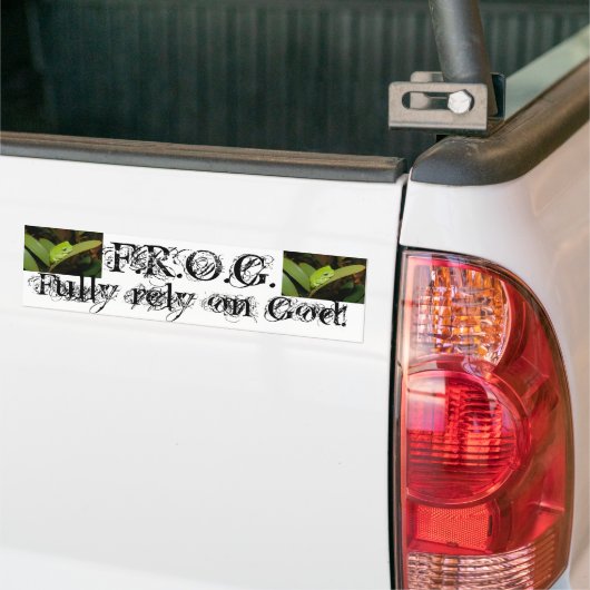 F.R.O.G. Bumpersticker (Op Truck)