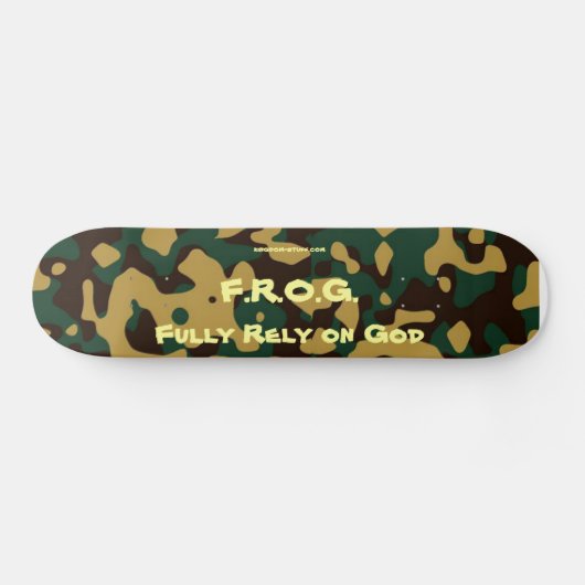 F.R.O.G. FROG SKATEBOARD (Horizontaal)