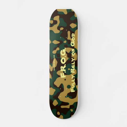 F.R.O.G. FROG SKATEBOARD (Voorkant)