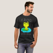 F.R.O.G Fully Rely On God Christian Amphibian T-shirt (Voorkant volledig)