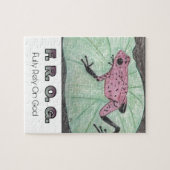 F.R.O.G. - Vertrouw volledig op God Legpuzzel (Horizontaal)