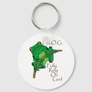 F.R.O.G. volledig vertrouwen op God #1 Sleutelhanger