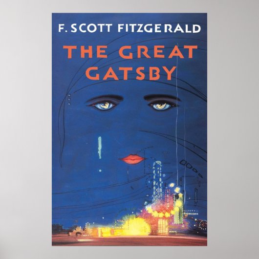 F Scott Fitzgerald The Great Gatsby Poster (Voorkant)