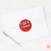F SNEE RONDE STICKER (Envelop)