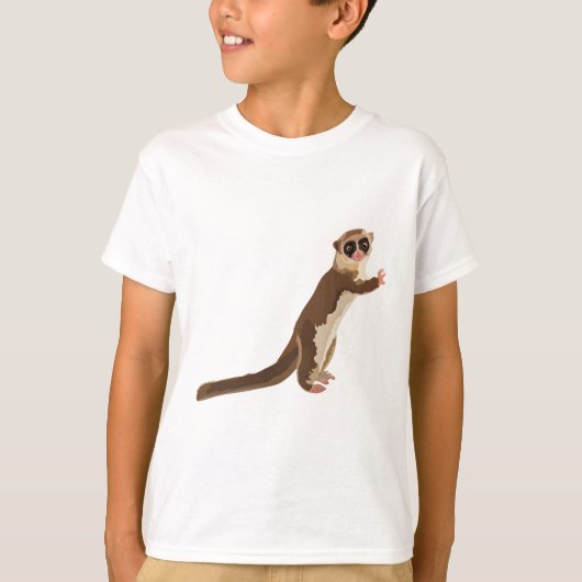 F staat voor Fat Tailed Dwarf Lemur T-shirt (Voorkant)